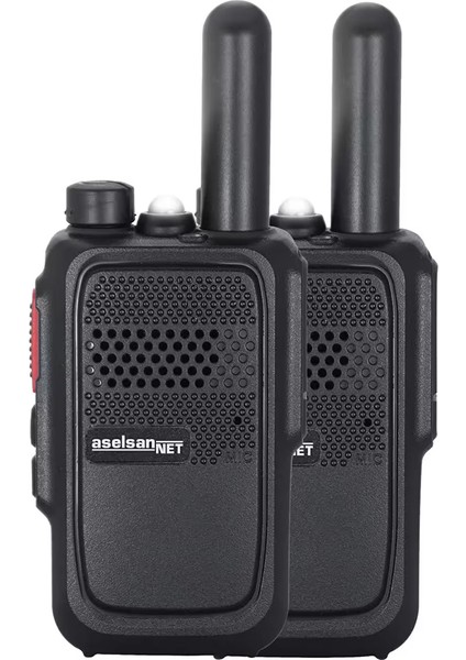 Aselsan PM-580 Pmr Şarj Dahil Ikili El Telsizi (10 Km)(16 Kanal + 121 Alt Kanal)