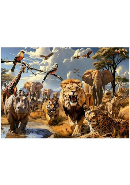 1000 Parça Puzzle Vahşi Hayvanlar Puzzle - 19920 - Wild Animals fiyatları