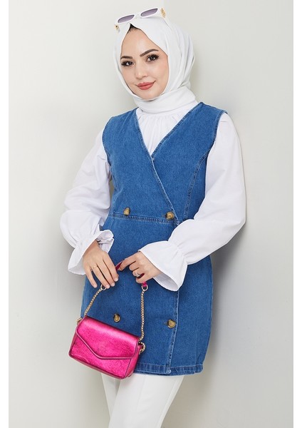 Ranel Kot Yelek 1440 - Mavi