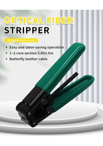 Fiber Optik Sıyırma Aracı Ftth Fiber Optik Kablo Soyma Pensesi Damla Stripper Fiber Kablo Soyucu