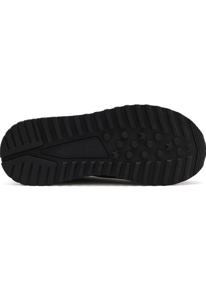 Erkek Siyah Bağcıklı Kalın Tabanlı Deri Sneaker 25SFD622014 fırsatları