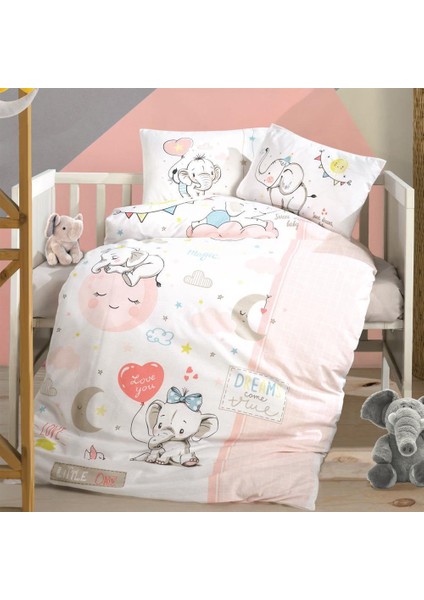 Bebek Nevresim Takımı Sweet Dreams V1PUDRA