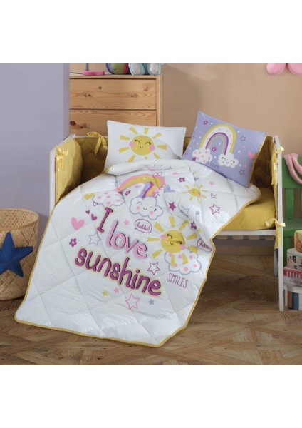 Bebek Uyku Seti Sun Love V1 Sarı