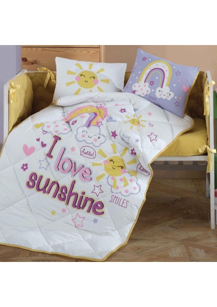 Bebek Uyku Seti Sun Love V1 Sarı