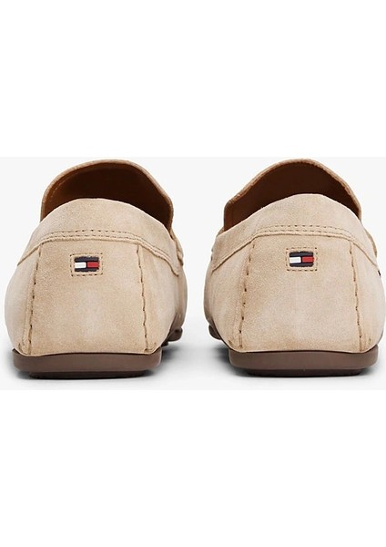 Erkek Bej Deri Loafer fırsatları