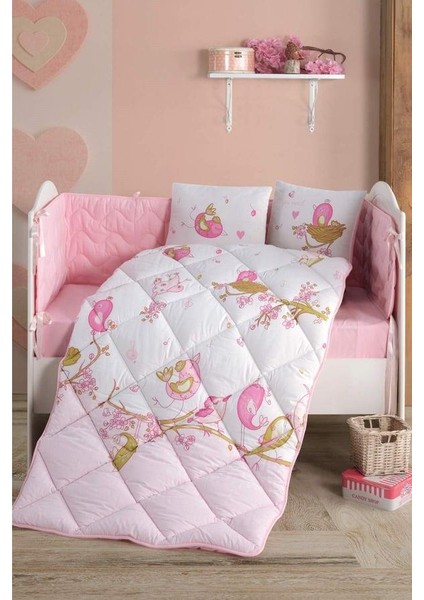 Bebek Uyku Seti Sınger Bırds V1 Pembe