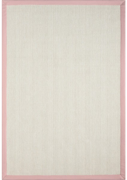 Bordürlü Hasır Dokulu Sisal Salon Mutfak Koridor Kesme Yolluk Dokuma Makine Halısı