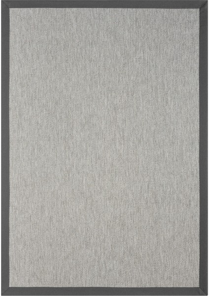 Bordürlü Hasır Dokulu Sisal Salon Mutfak Koridor Kesme Yolluk Dokuma Makine Halısı