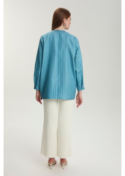 Jakarlı Içlik Ceket Aqua Ikili Takım indirimleri