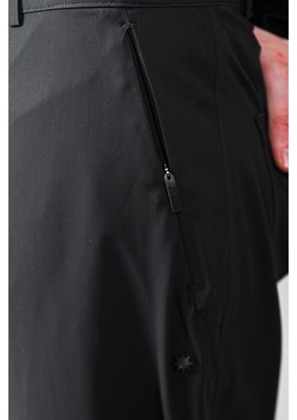 Isaora Streç Regular Fit Normal Bel Dzü Paça Pantolon Erkek Pantolon ISR5109 Drg