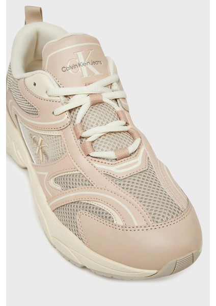 Logolu Sneaker Ayakkabı YW0YW018070YB Bayan Ayakkabı YW0YW01807 0yb