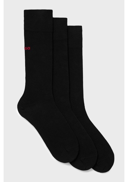 Streç Pamuklu 2 Pack Uzun Çorap Erkek Çorap 50493253 001