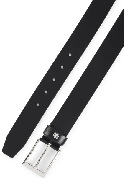 Logolu Deri Kemer Erkek Kemer 50522778 001