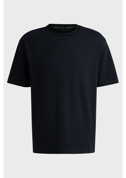 Logolu Pamuk Regular Fit Bisiklet Yaka T Shirt Erkek T Shirt 50535409 402 fırsatları