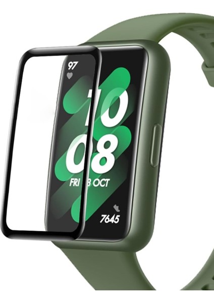 Huawei Band 9 Tam Kaplayan Nano Cam Ekran Koruyucu Siyah