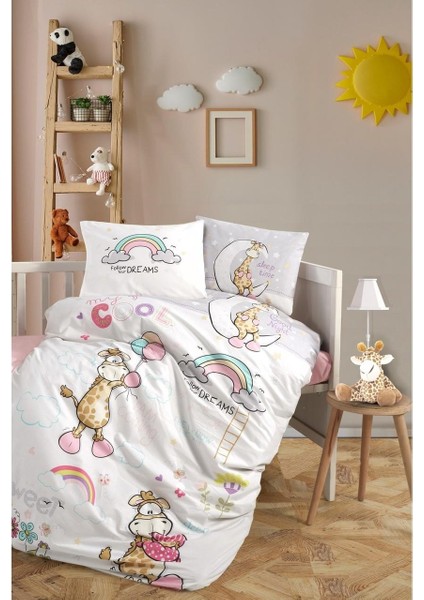 Bebek Nevresim Takımı Sleep Time V1 Pembe