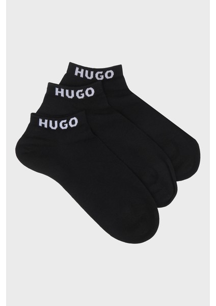 Logolu Streç Pamuklu 3 Pack Çorap Erkek Çorap 50516405 001