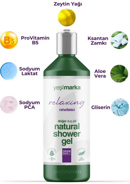 Doğal Duş Jeli Rahatlatıcı Etki indirimleri