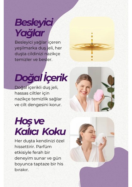 Doğal Duş Jeli Rahatlatıcı Etki