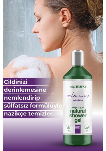 Doğal Duş Jeli Rahatlatıcı Etki