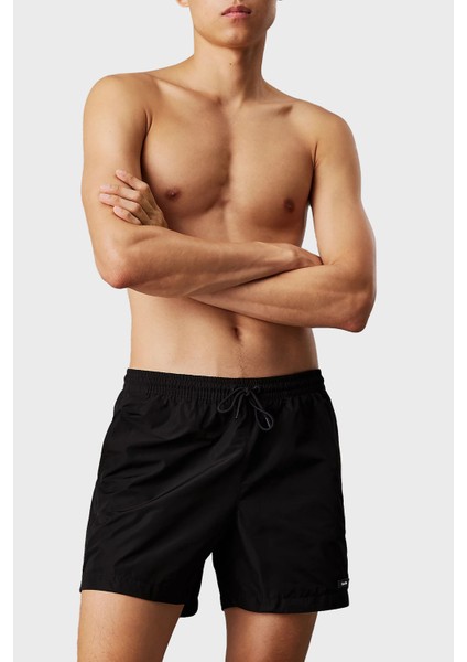 Regular Fit Normal Bel Hızlı Kuruyan Mayo Short KM0KM01111BEH Erkek Mayo Short KM0KM01111 Beh