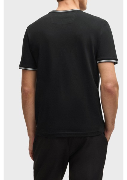Streç Pamuklu Regular Fit Bisiklet Yaka T Shirt Erkek T Shirt 50521245 001 fırsatları