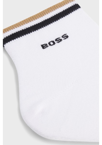 Logolu Streç Pamuklu 2 Pack Çorap Erkek Çorap 50491195 100 fiyatları