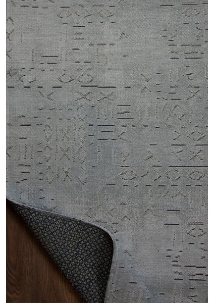 5036 Vals/ Yıkanabilir Kilim /kaymaz Taban Kilim / Mutfak Için Kilim/ Koridor Için Kilim/gri/kilim modelleri