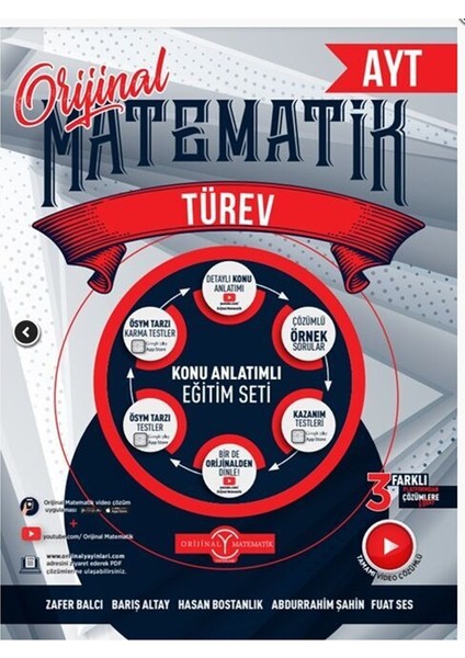 Orijinal Ayt Matematik Türev Konu Anlatımlı
