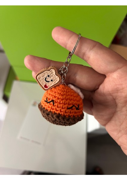 Elişi Anahtarlık , Figürlü Eti Puf Anahtarlık