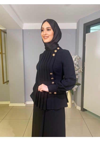 Krep Kumaş Etekli Süher Takım