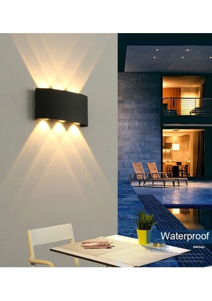 Modern Tasarım Ithal LED Aplik Iç ve Dış Ortam Kullanım Şık Görsellik Katar