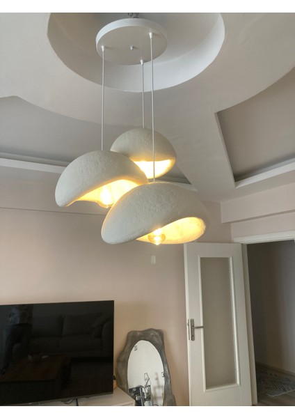 Iskandinav Beton Avize3'lü Sarkıt