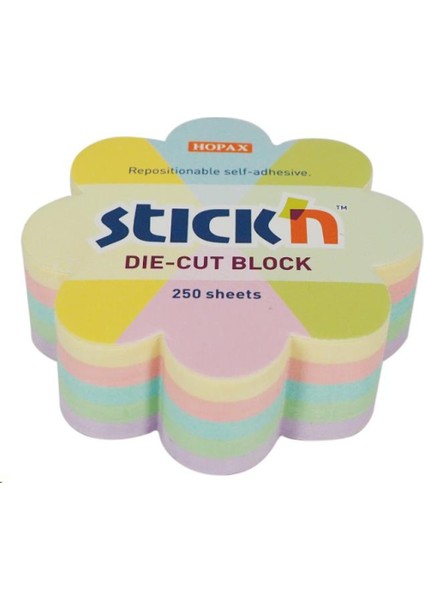 Hopax Stıckn 67X67 Pastel Çiçek Yapışkanlı Not Blok 250