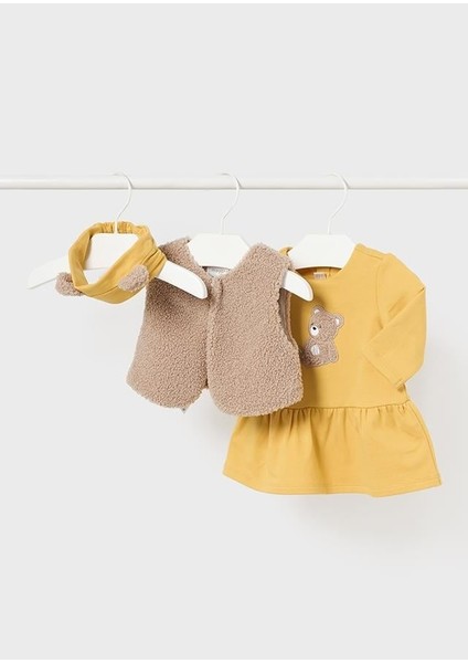 Kız Bebek Elbise 2807 2/18 Ay