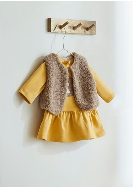 Kız Bebek Elbise 2807 2/18 Ay