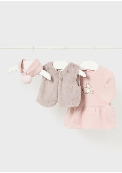 Kız Bebek Elbise 2807 2/18 Ay