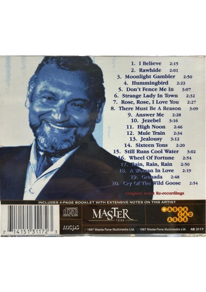 Dikkat Dikkat CD CD Frankie Laine ‎– I Believe 1997 Baskı Müzik CD fiyatları