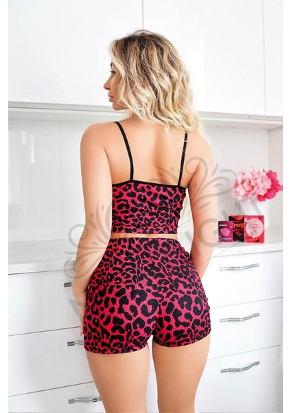 Zebra Desen Şort Takım Nightlight 1082 L-Xl modelleri