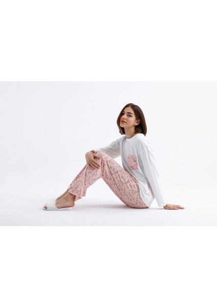Uzun Kollu Pijama Takımı