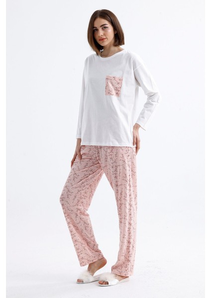 Uzun Kollu Pijama Takımı
