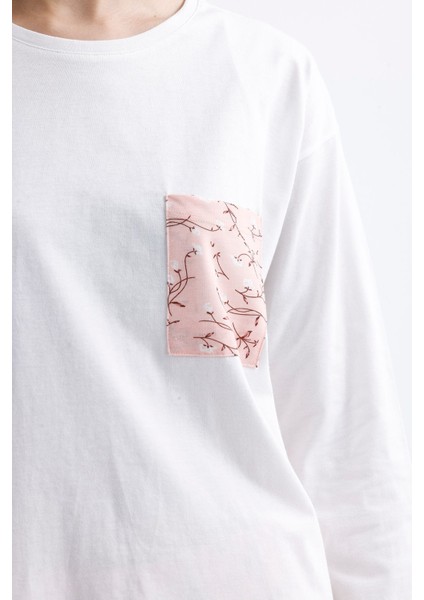 Uzun Kollu Pijama Takımı