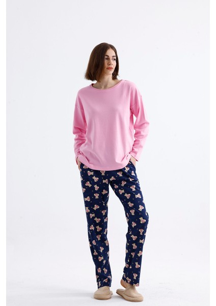 Uzun Kollu Pijama Takımı