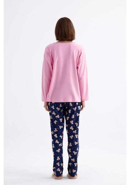 Uzun Kollu Pijama Takımı
