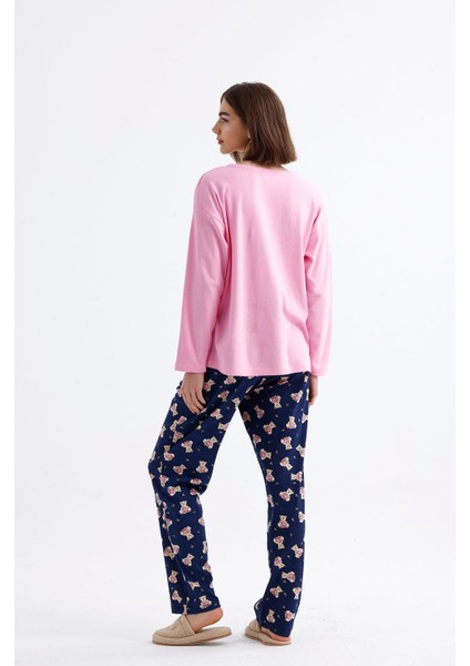Uzun Kollu Pijama Takımı