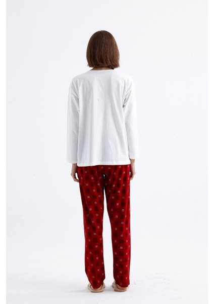 Uzun Kollu Pijama Takımı