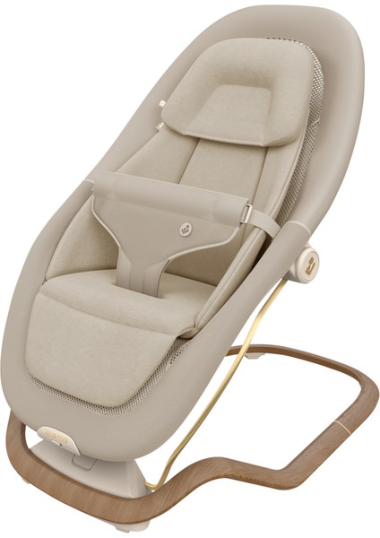 Dove Pro Dünyada İlk CloudSoft Titreşimli Sezgisel Sallanan İkonik Tasarım Ev Tipi Ana Kucağı Elegance Beige