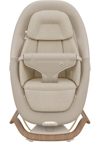 Dove Pro Dünyada İlk CloudSoft Titreşimli Sezgisel Sallanan İkonik Tasarım Ev Tipi Ana Kucağı Elegance Beige