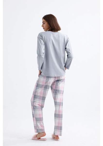 Uzun Kollu Pijama Takımı
