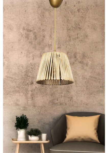Nove Handmade Tekli Sarkıt Natural Hnmd-42